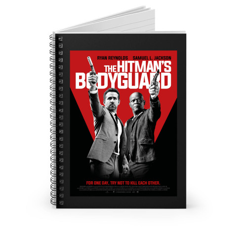 The Hitman's Bodyguard Movie Spiral Notebook