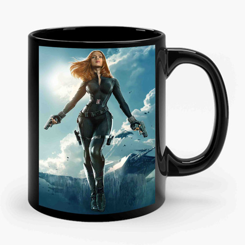 Captain America Black Widow Ceramic Mug