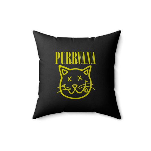Purrvana Cat Square Pillow Cover