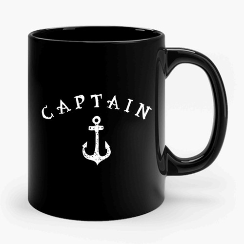 Captain First Fathers Day Sailing Ceramic Mug