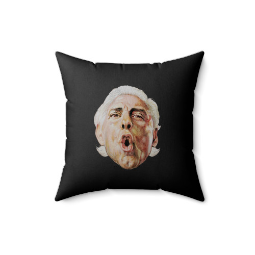 Ric Flair Face Square Pillow Cover