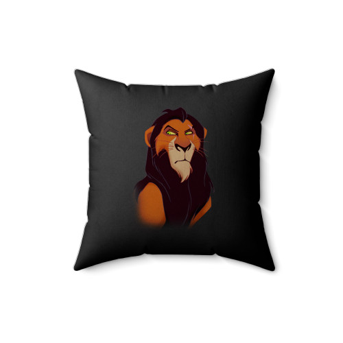 Scar Lion King Disney 2 Square Pillow Cover