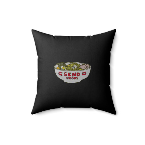Send Noods Funny Square Pillow Cover