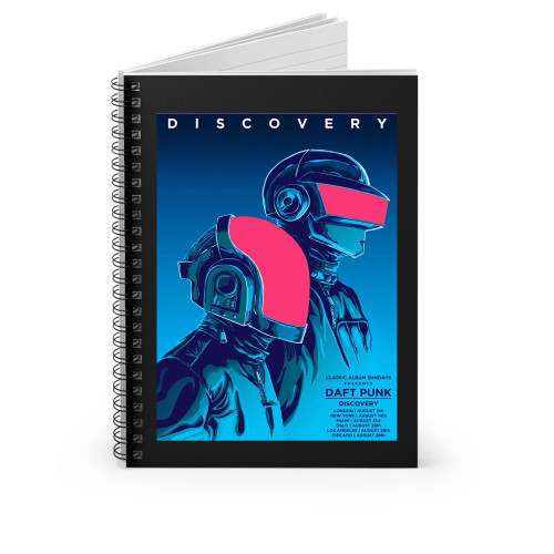 The Weeknd New Album New Daft Punk 2 Spiral Notebook