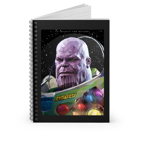 To Infinity And Beyond Spiral Notebook