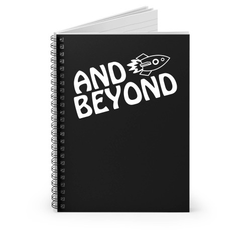 To Infinity And Beyond Inspired Toy Story Movie 2 Spiral Notebook