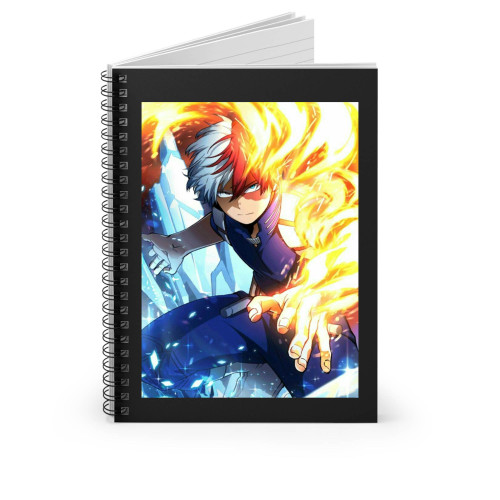 Todoroki Shoto My Hero Academia Spiral Notebook