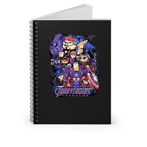 Toonvengers Toongames Avengers Endgame Spiral Notebook