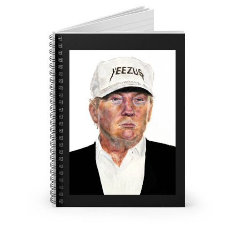 Trump Painting Art Spiral Notebook