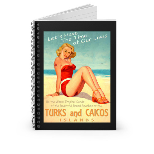 Turks And Caicos Islands Spiral Notebook