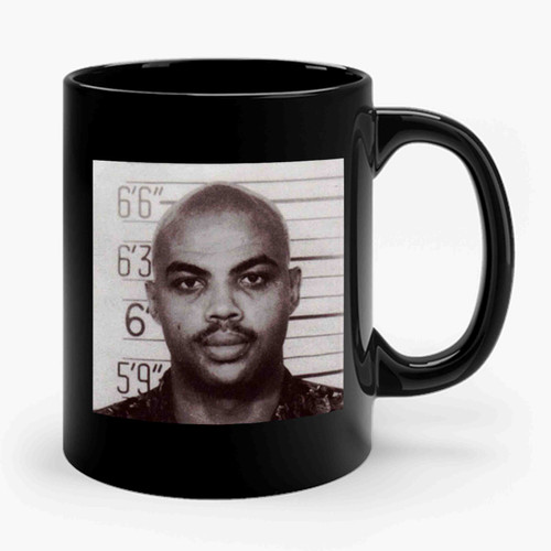 Charles Barkley Mugshot Ceramic Mug