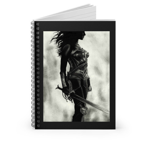 Wonder Woman Dc Comic Gal Gadot Spiral Notebook