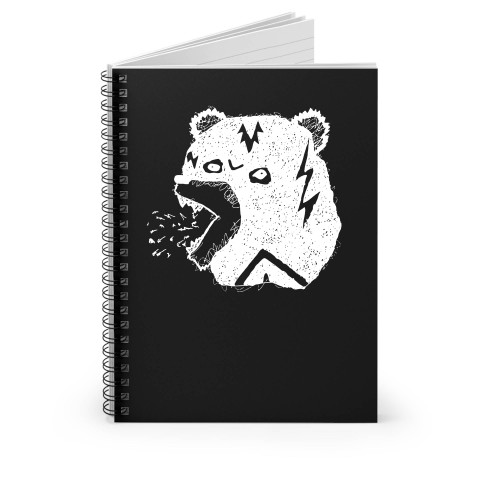 Wrestle Bear Spiral Notebook
