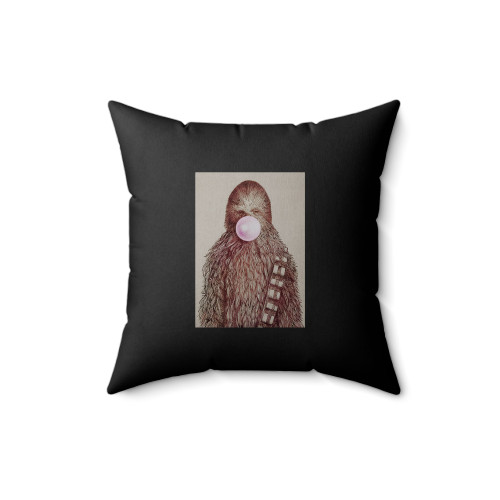 Star Wars Chewbacca Chewing Gum Square Pillow Cover