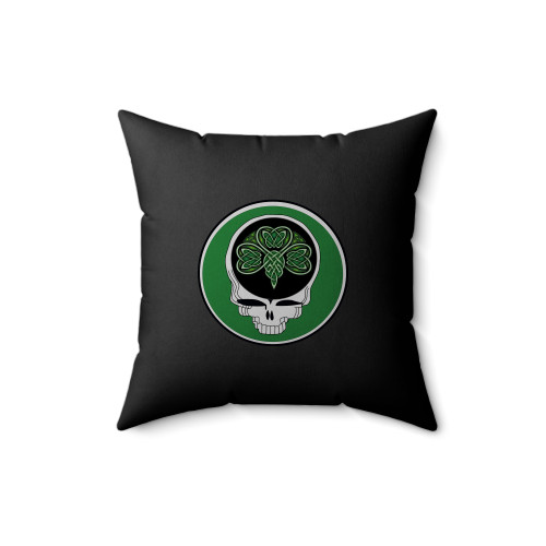 Steal Your Shamrock Celtic Knot Grateful Dead St Patrick's Day Lot Party Square Pillow Cover