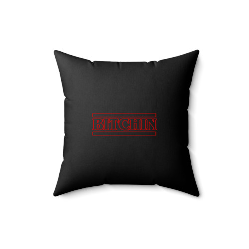 Stranger Things Bitchin Eleven Square Pillow Cover Stranger Things Bitchin Eleven Square Pillow Cover