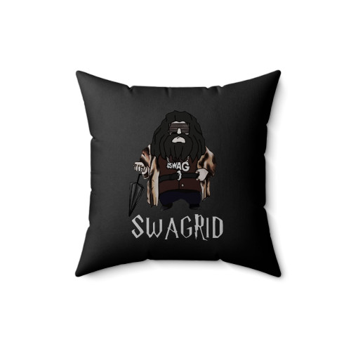 Swagrid Harry Potter Parody Quirky Funny Nerdy Square Pillow Cover