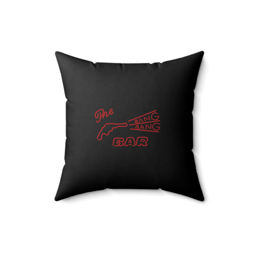 The Bang Bang Bar Twin Peaks Square Pillow Cover