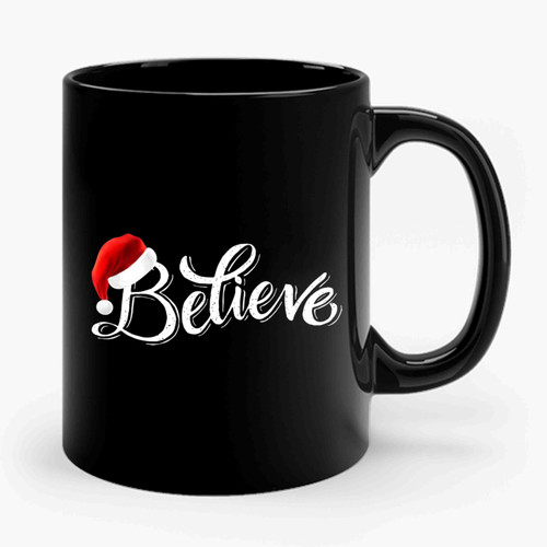 Christmas Santa Believer Ceramic Mug
