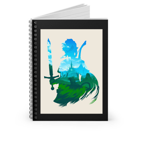 Zelda Breath Of The Wild Spiral Notebook