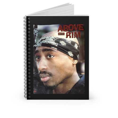 Above The Rim Movie Tupac Spiral Notebook