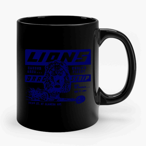 Cliff Booth Lions Drag Strip Ceramic Mug