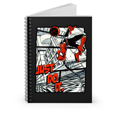 Amazing Spider Man Just Do It Spiral Notebook