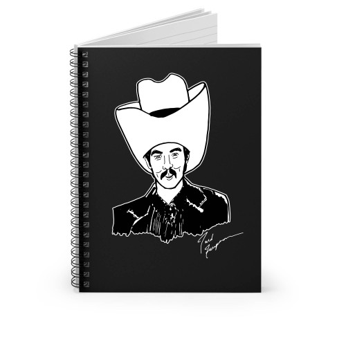 Autographed Turd Ferguson Spiral Notebook
