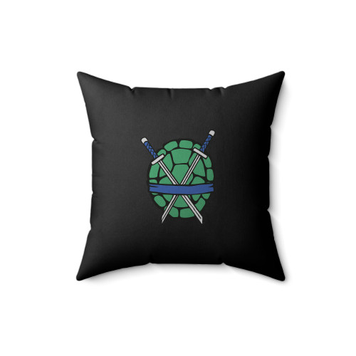 Tmt Turtles Schild Leonardo Square Pillow Cover