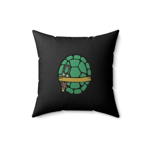 Tmt Turtles Schild Michelangelo Square Pillow Cover
