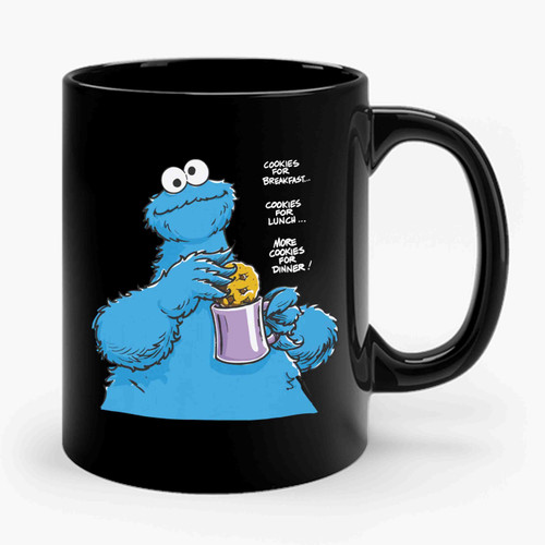 Cookie Monster Ceramic Mug