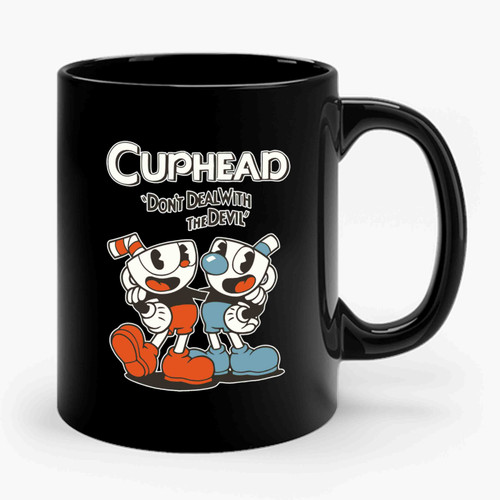 Cuphead Mugman Don't Deal With The Devil Ceramic Mug