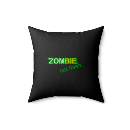 Zombie Eat Flesh The Walking Dead Subway Square Pillow Cover
