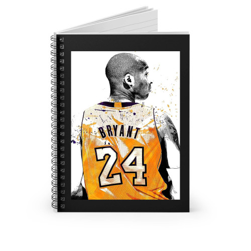 Basketball Players Sport Stars Kobe Bryant Spiral Notebook