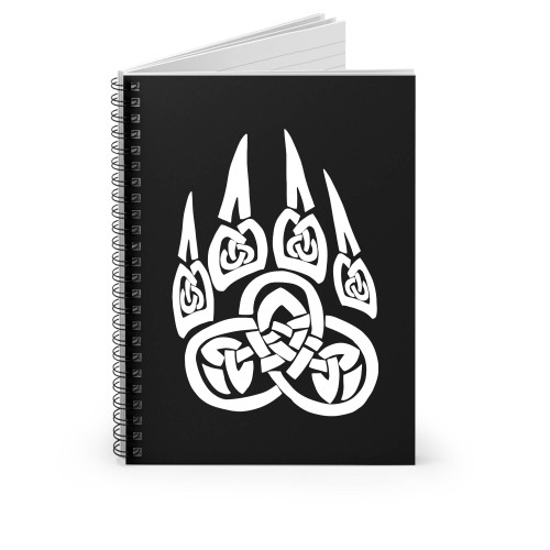 Bear Claw Paw Spiral Notebook