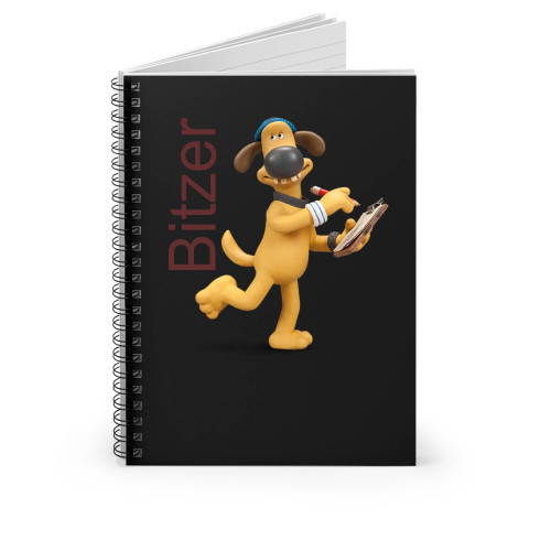 Bitzer Shaun The Sheep Spiral Notebook