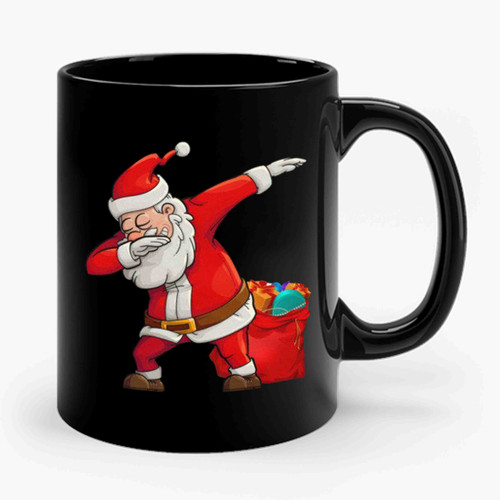 Dancing Santa Ceramic Mug