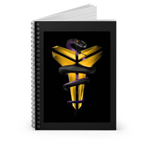 Black Mamba Logo 1 Spiral Notebook