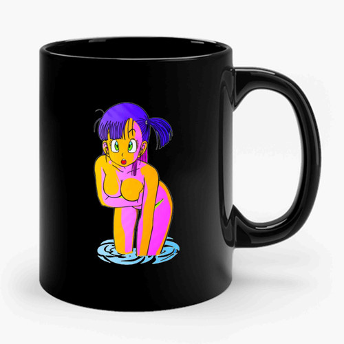 Dbz Sexy Bulma Pose Ceramic Mug
