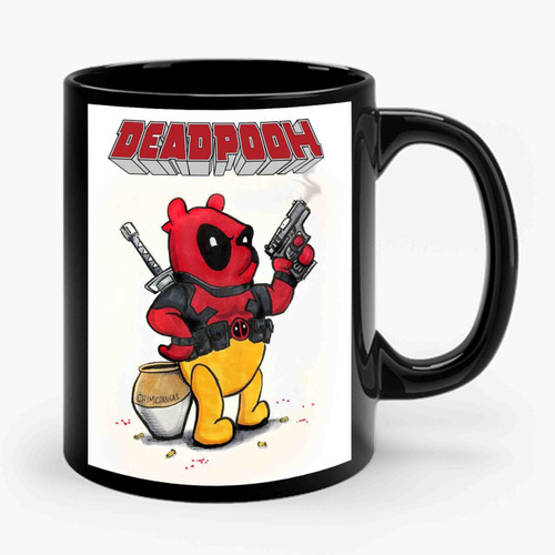 Deadpooh Cartoon Ceramic Mug