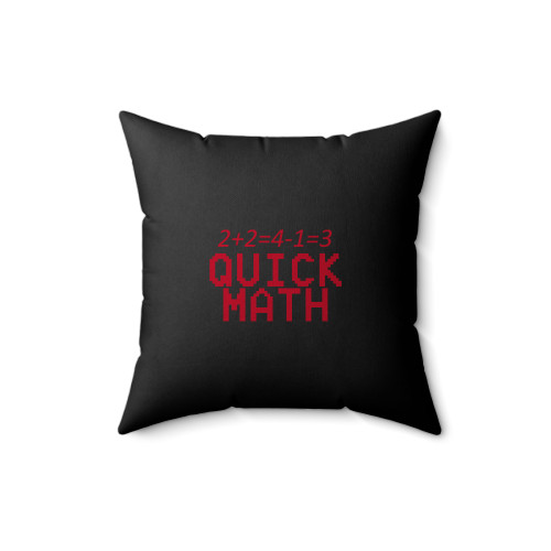 Big Shaq Quick Math Man's Not Hot Square Pillow Cover