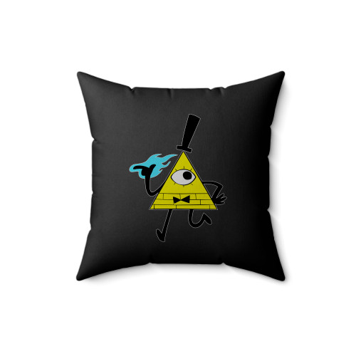 Bill Cipher Walking Gravity Falls Square Pillow Cover