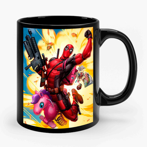 Deadpool Superhero Cartoon Ceramic Mug