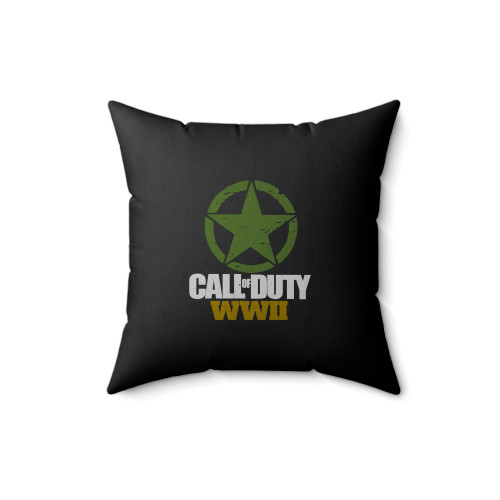 Call Of Duty Wwii Cod Ww2 Square Pillow Cover