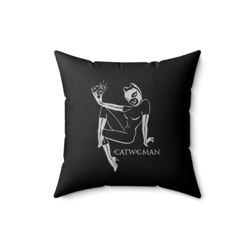Catwoman Diamond Square Pillow Cover