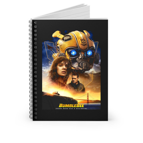 Bumblebee Transformers Spiral Notebook