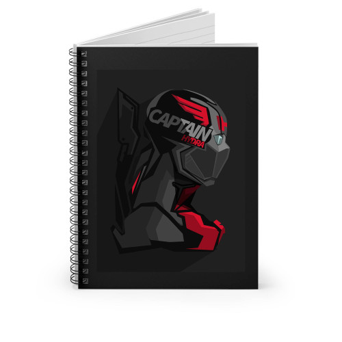 Captain Hydra Spiral Notebook