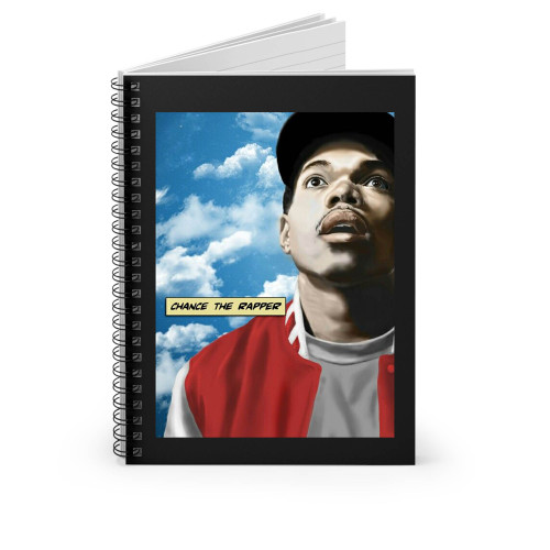 Chance The Rapper 10 Day Music Spiral Notebook