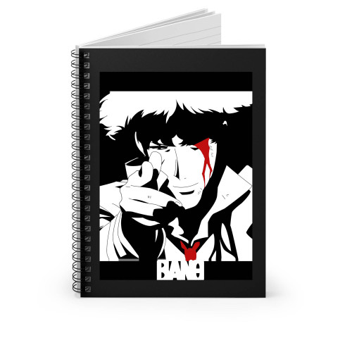 Cowboy Bebop Spike Jet Japanese Anime Spiral Notebook