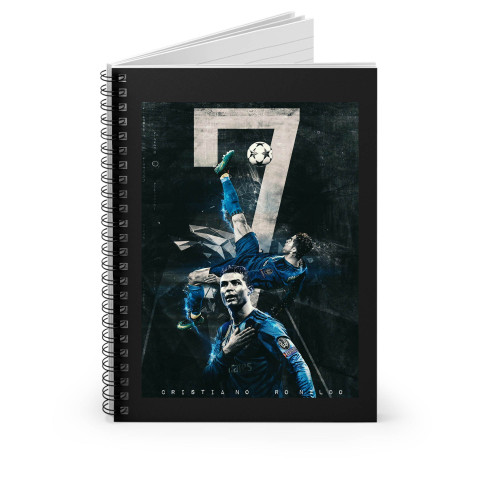 Cristiano Ronaldo Spiral Notebook